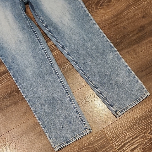❤️ NWOT! SOFT SURROUNDINGS PULL ON HIGH RISE SLIM LEG JEANS, MEDIUM (10 - 12) - Picture 4 of 7